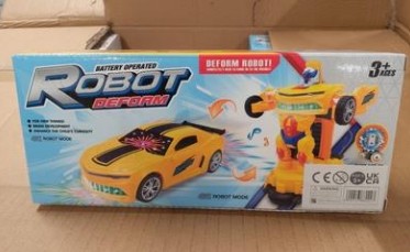 Battery Operated Robot Deform Car